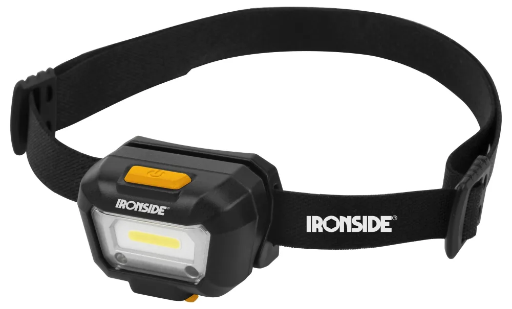 Ironside 400045 Pannlampa 200 lm, uppladningsbar, med sensor