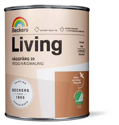 VÄGGFÄRG LIVING 20 BAS C 0,9L
