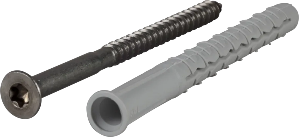 ESSVE GXL 404031 Fasadplugg Ø10 mm, TX40, A4, försänkt huvud 100 mm, 20-pack