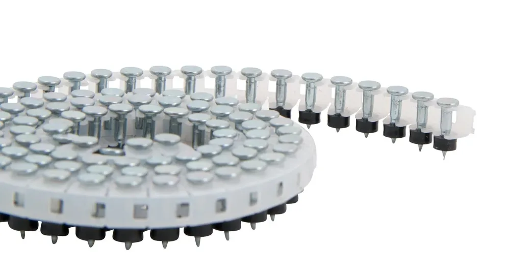 TJEP 839280 Betongspik Ø3 mm, galv., 2-stegs, 1000-pack Ø3 x 19 mm