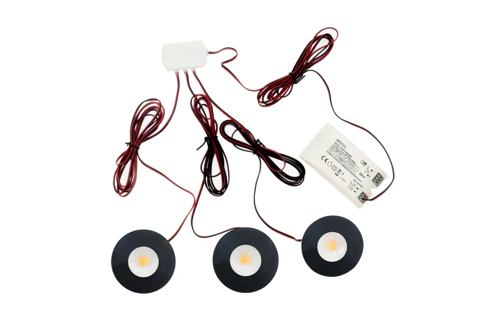 Westal WLD-M64 Downlight 3-pack, 4 W, 300 lm vit - Bild 2
