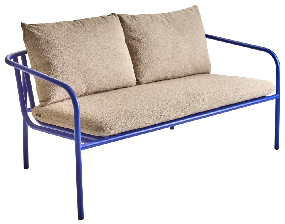 Brafab Bendt Soffa 2-sits Svart/Teddy Ant