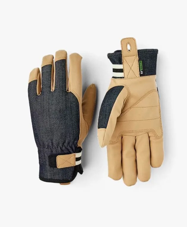 Hestra Pro Duratan Flex Arbetshandske denim, syntetmocka 7