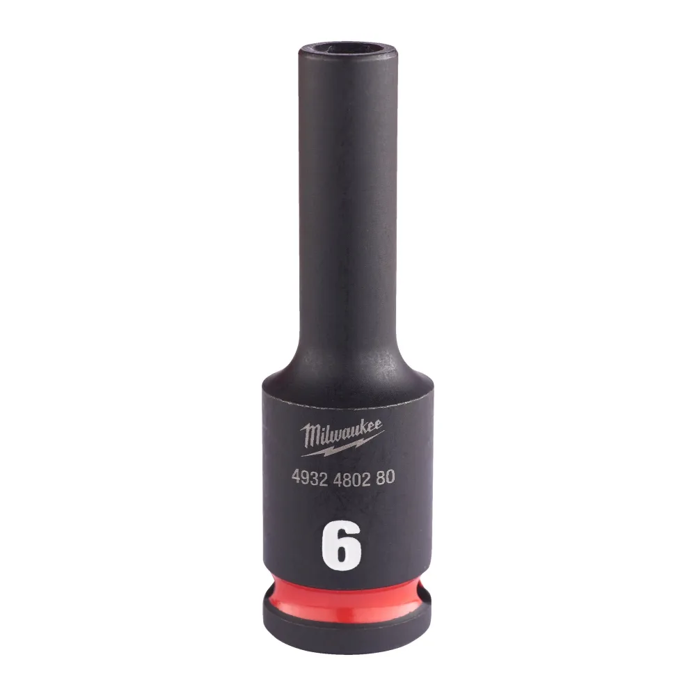 Milwaukee 4932480294 Krafthylsa 3/8", SHOCKWAVE, djup 20 mm