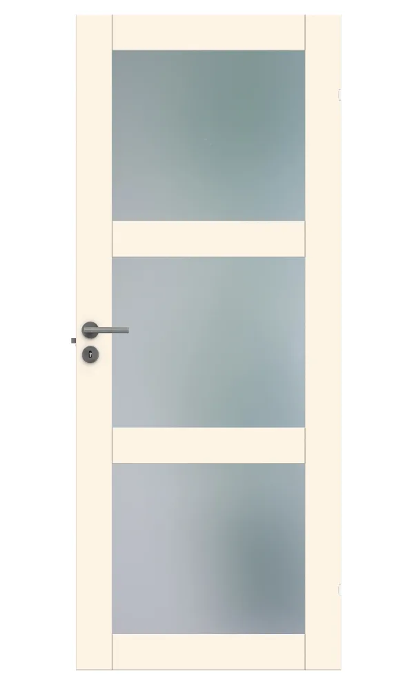Swedoor Unique GW 03L Innerdörr vitpigmenterad ek 625x1940 mm