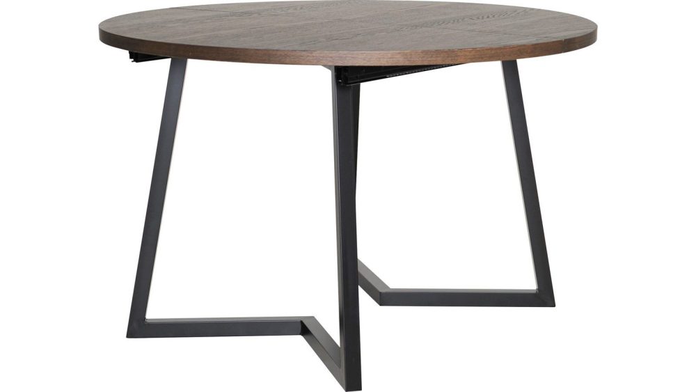 Matbord Brisjö inkl 2 Tillägg Ø120 - 200 cm