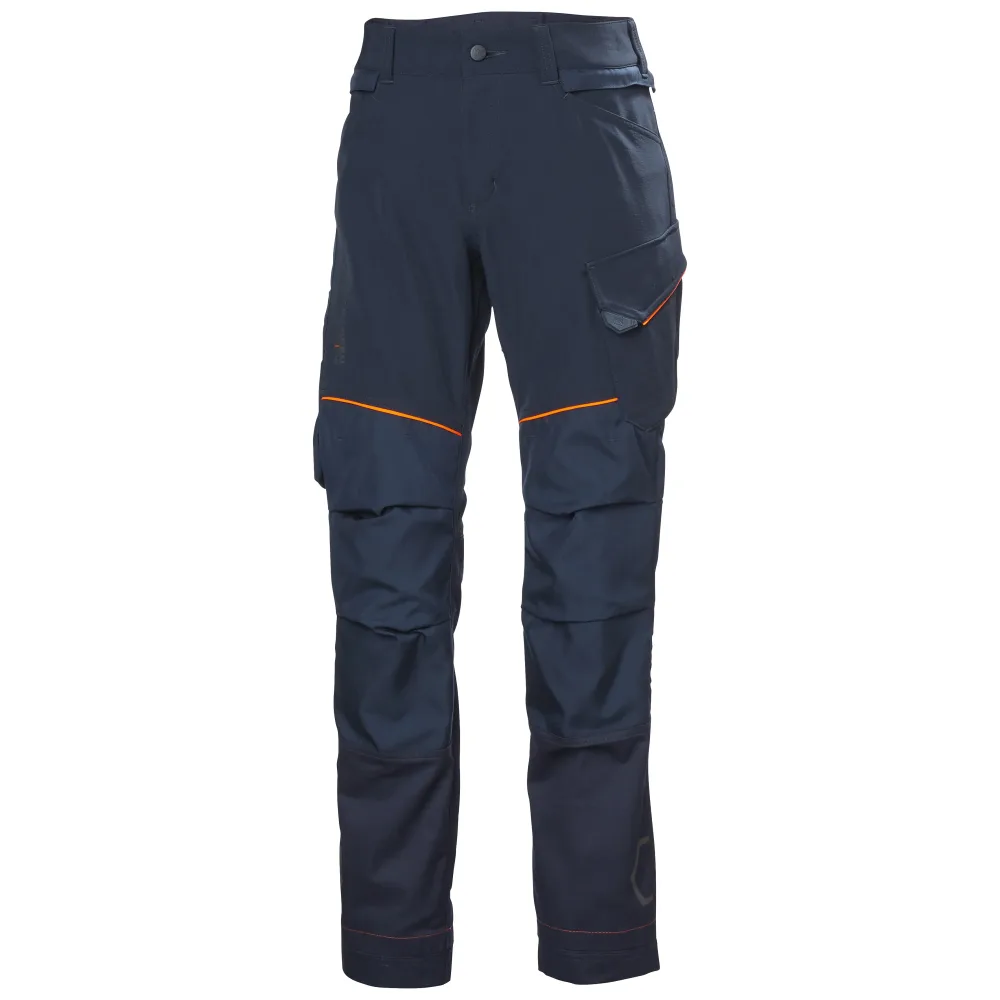 Helly Hansen Workwear Chelsea Evolution BRZ 77556_590 Arbetsbyxa marinblå/orange, connect C56