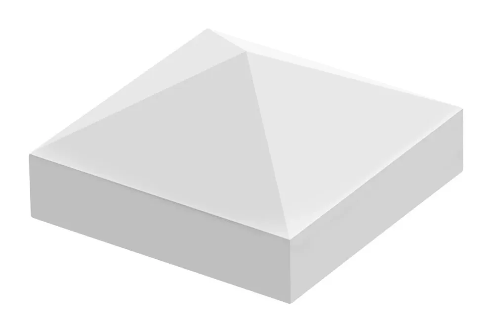 Jabo Arnö 26036 Stolplock pyramidform, vitt 175x175 mm