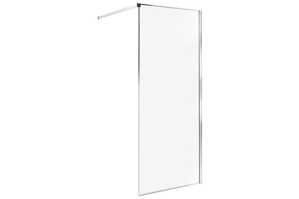 Duschskärm Waspam Transparent/Silver, 80x80x190 cm
