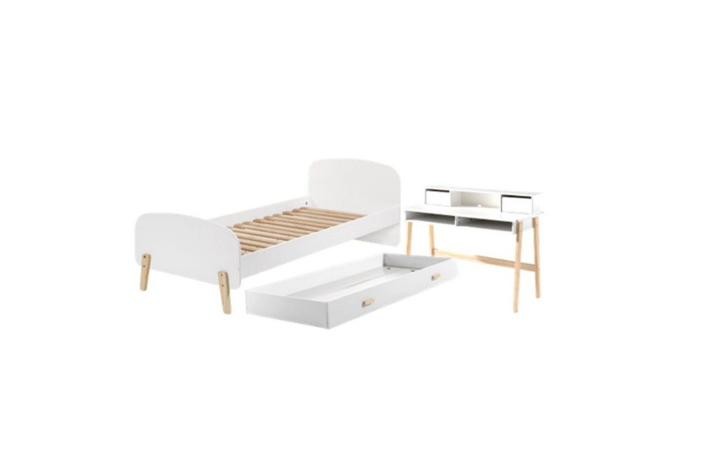 Säng med lådskrivbord Kiddy