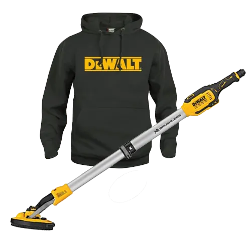 Dewalt DCE800N-XJ Väggslip tröja XXL, utan batteri och laddare