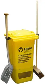 Yxhult Absol Saneringstunna 120 liter, med hjul