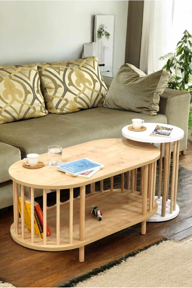 Belvo Soffbordsset 90x43x45 cm