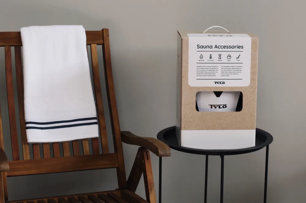 Tylö Taika Listpaket invändig, hörnlist Al, värmebehandlad - Bild 2