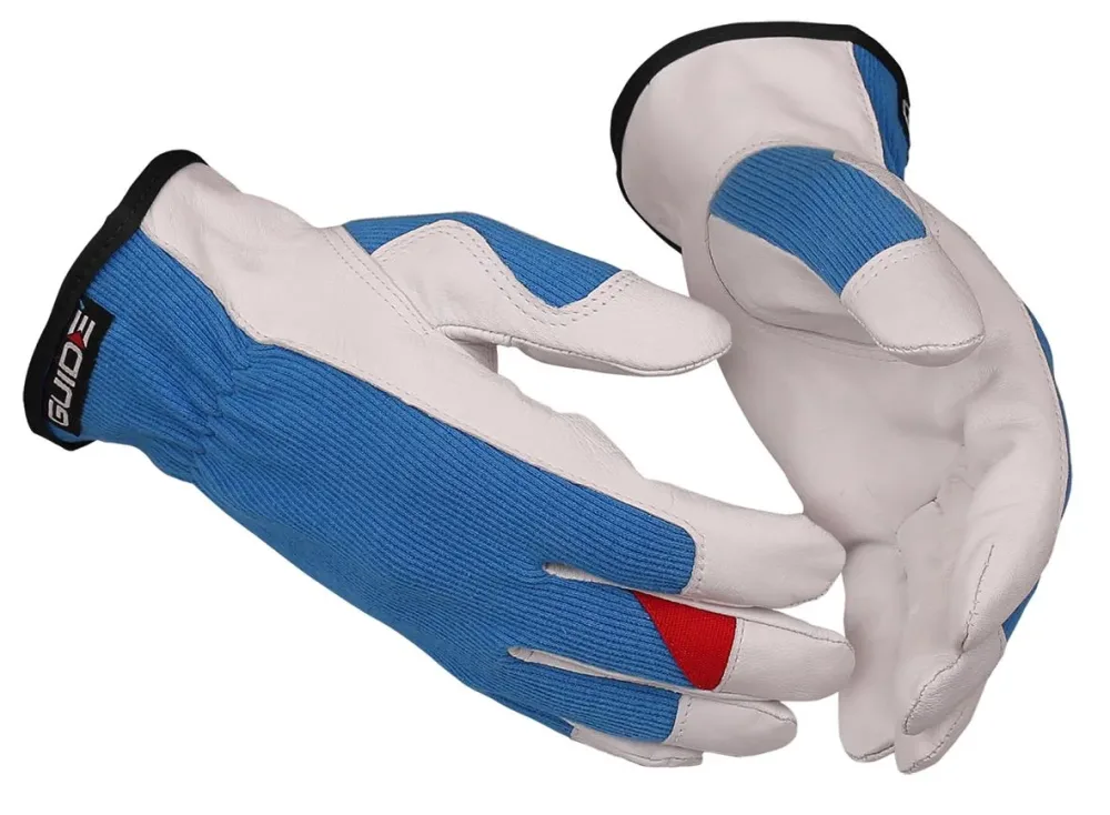 Guide Gloves 5164 Handske läder, öppen krage 7