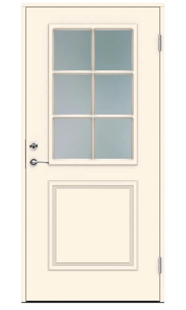 Swedoor Smetana Ytterdörr vit (S 0502-Y) 2080x988 mm