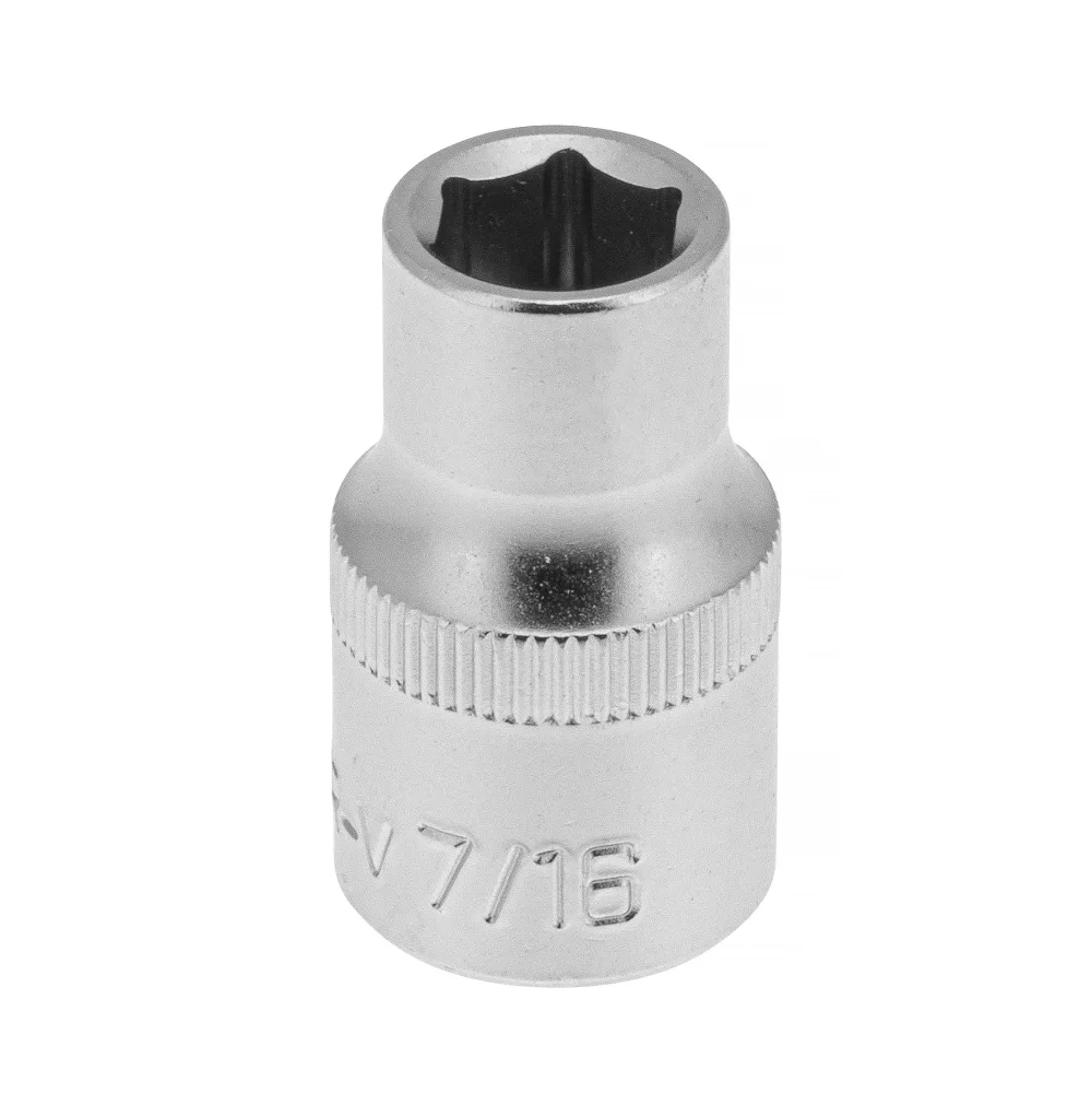 PELA 562445 Hylsa drivstorlek 1/2", 6-kant, kort 7/16" - Bild 2