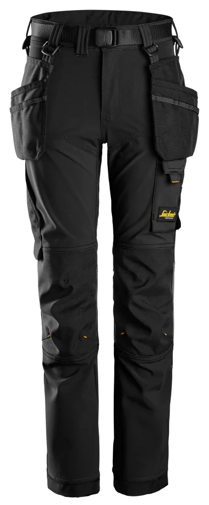 Snickers Workwear 7575-3104 Arbetsbyxa khakigrön/svart 128