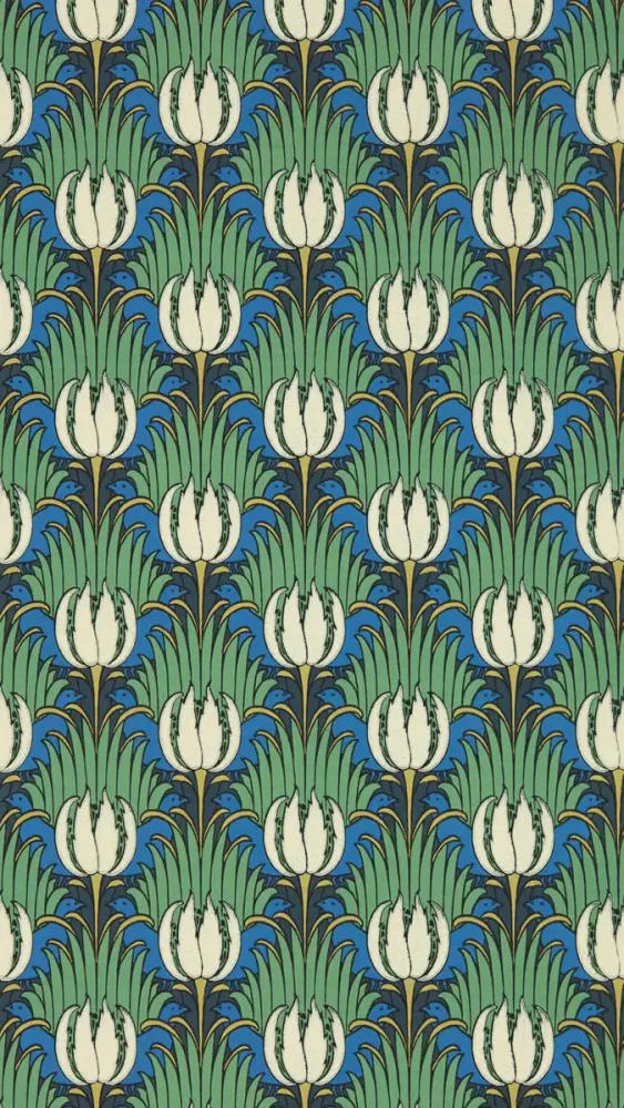 Morris & Co - Tulip & Bird Goblin Green Bedford Park Wallpapers