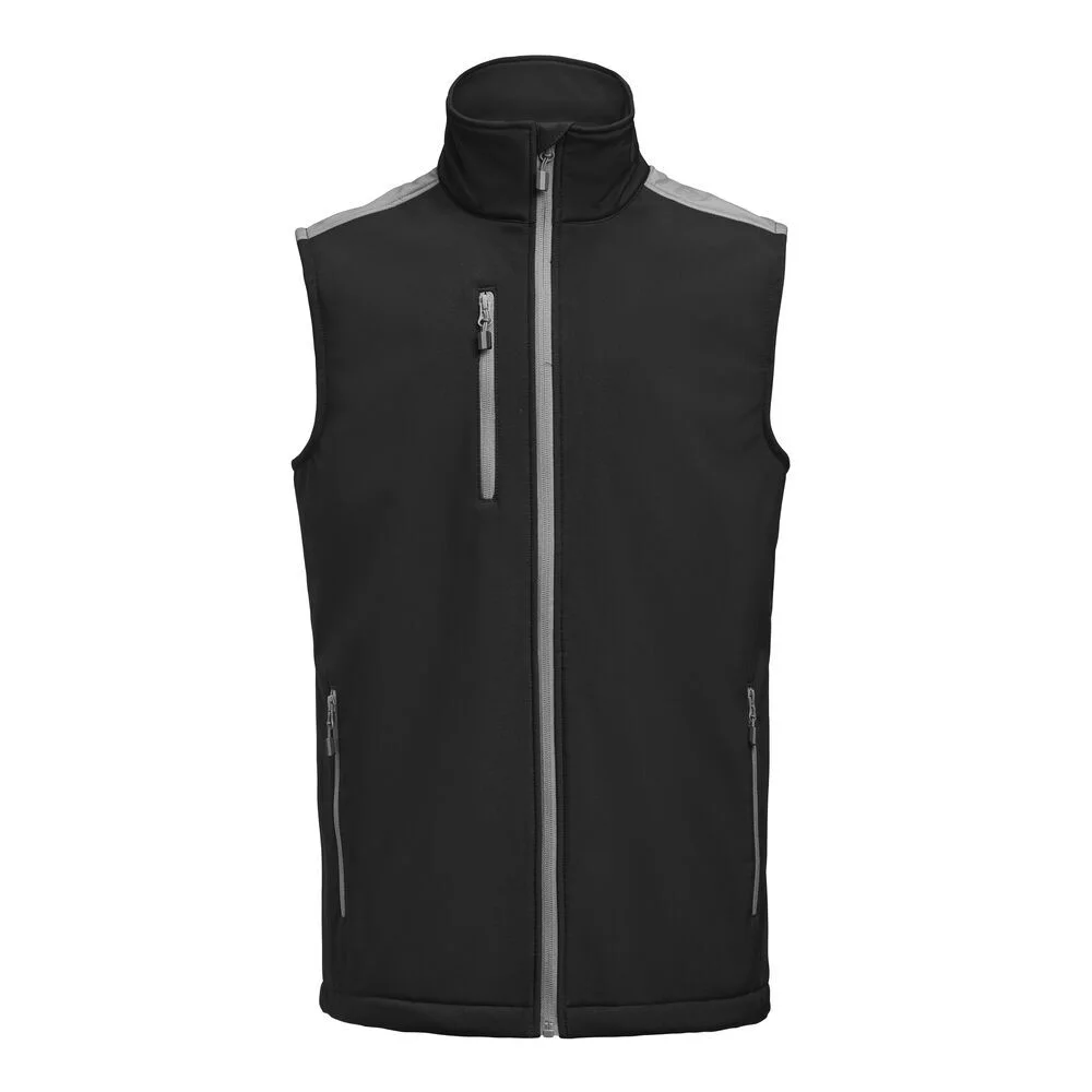 Printer Softshell 2261083 Väst svart/grå 5XL