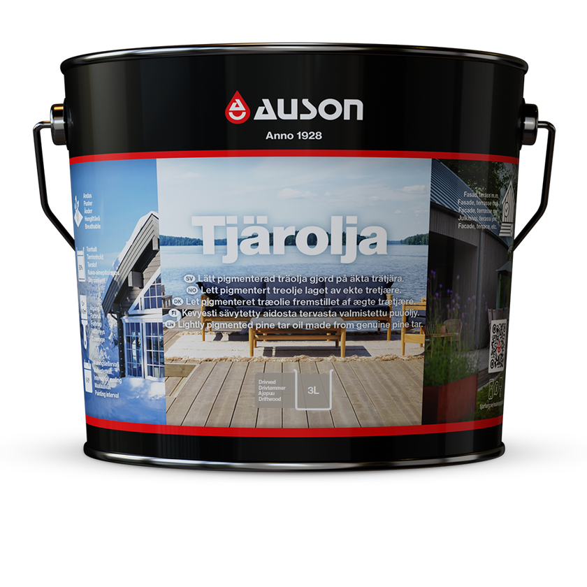 Tjärolja Pigmenterad Drivved 3 liter