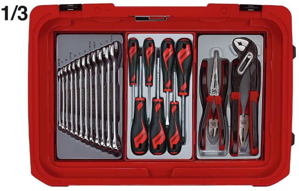 Teng Tools Serviceväska SC04 med verktyg 100 delar