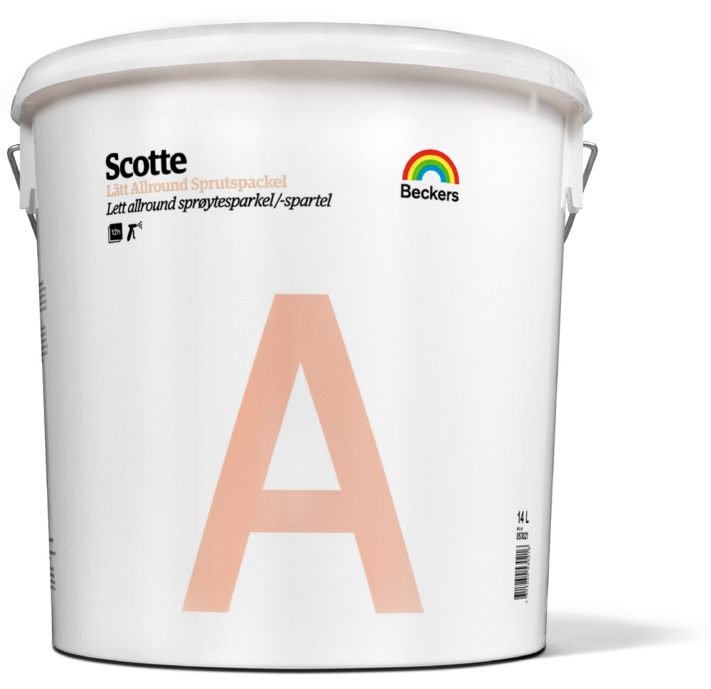 SCOTTE BECKERS A SPACKEL 14L