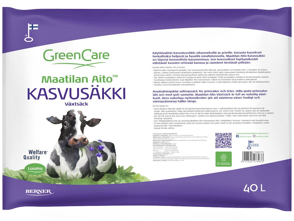 Maatilan aito växtsäck GreenCare