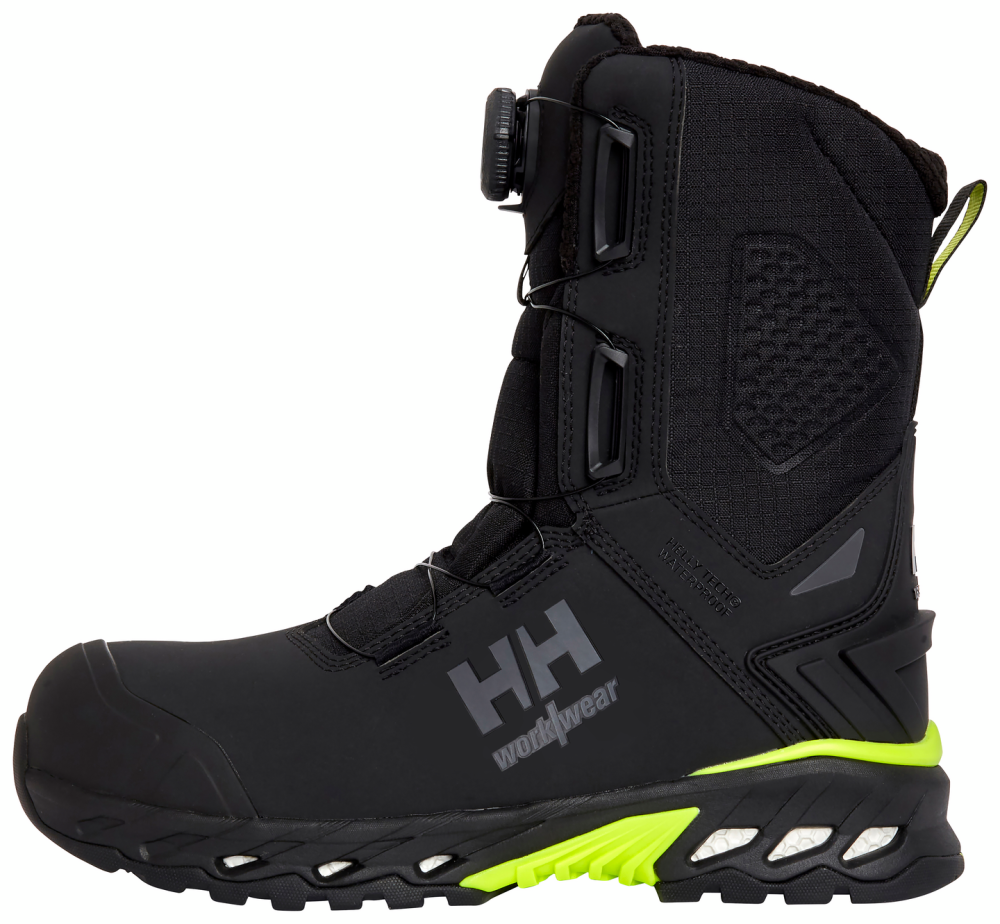 VINTERKÄNGA HELLY HANSEN 78345 MAGNI SVA 39, BOA SVART/LIME 39