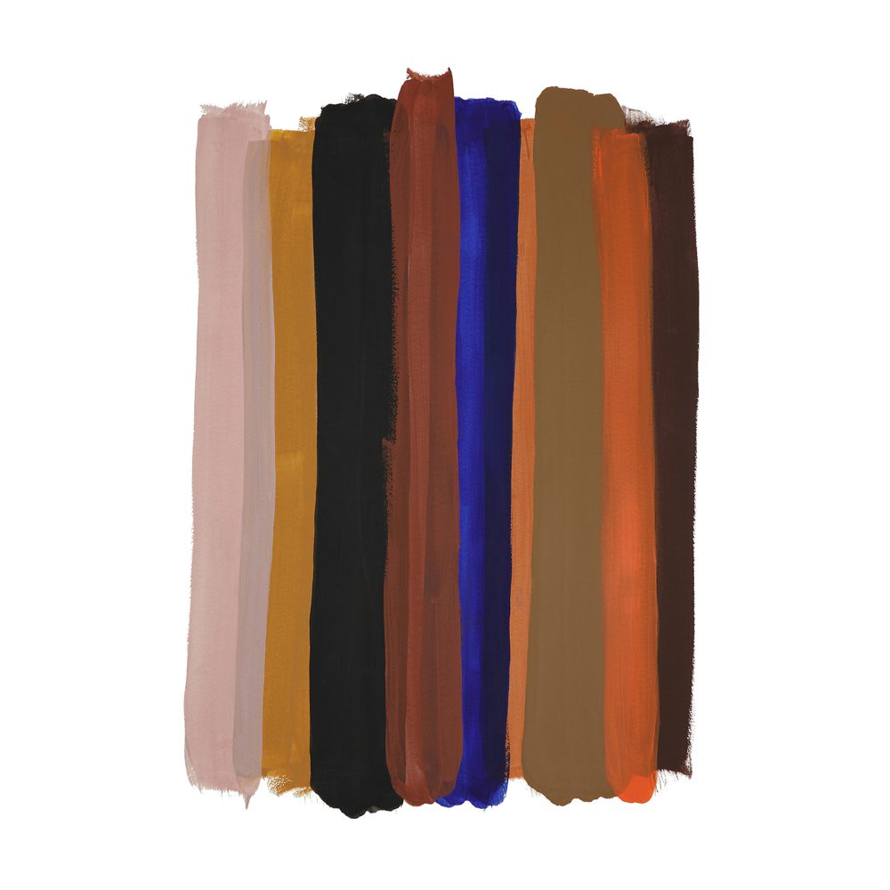 Stripes poster, 50x70 cm