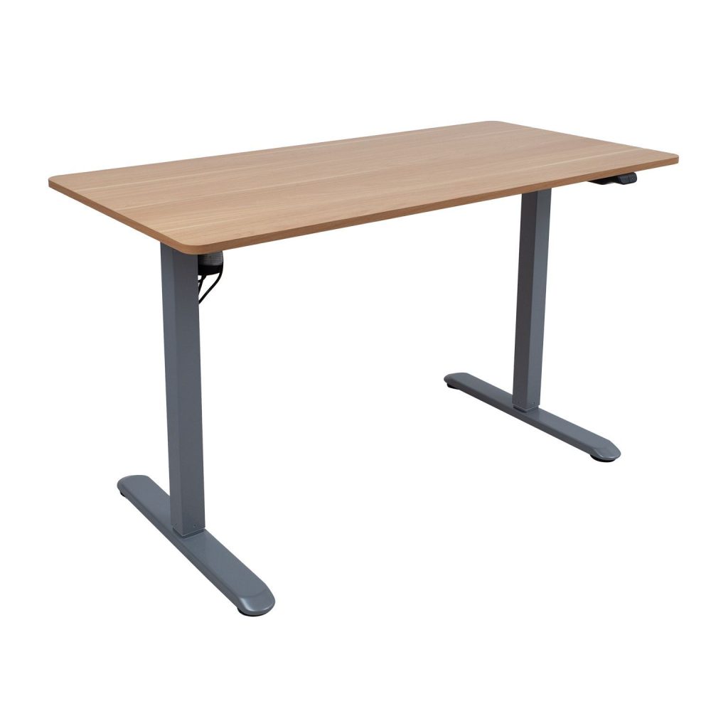 Skrivbord Ergo Light med 1 motor 120x60x73–118 cm