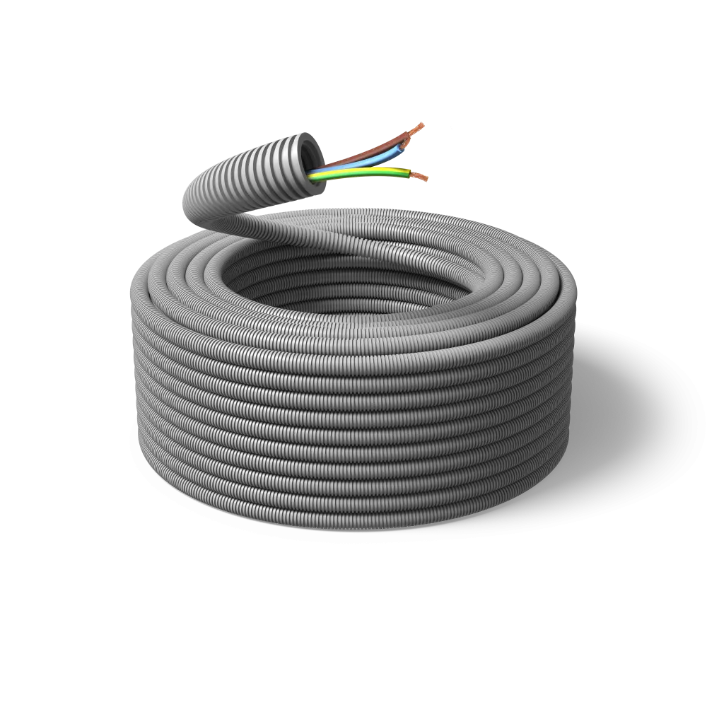 PM FLEX FQ Installationskabel fördragen, 100 m 3G1.5 mm², ytter-Ø16 mm