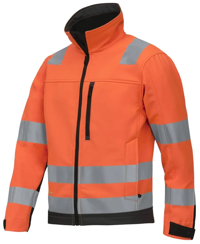 Snickers Workwear 1230 AllroundWork Softshelljacka varsel, orange Varsel, Orange