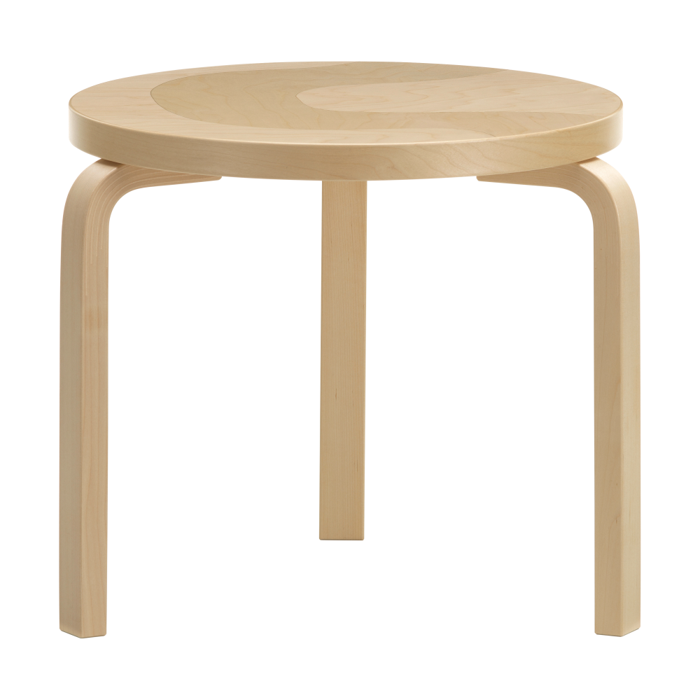Artek + Marimekko Table 90D Seireeni bord, Björk