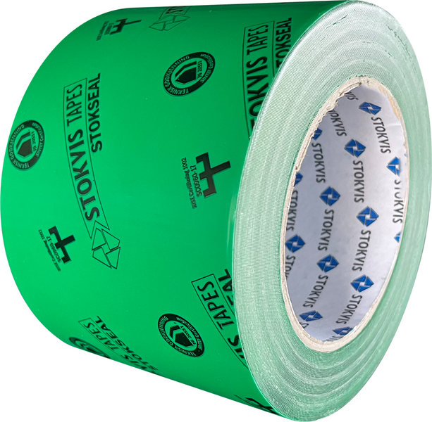 SKARVTEJP BYGGFOLIE 100MM 25M SITAC GRÖN
