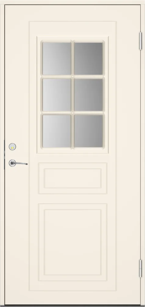 Swedoor C8012 Ytterdörr vit (S 0502-Y) 988x2080 mm