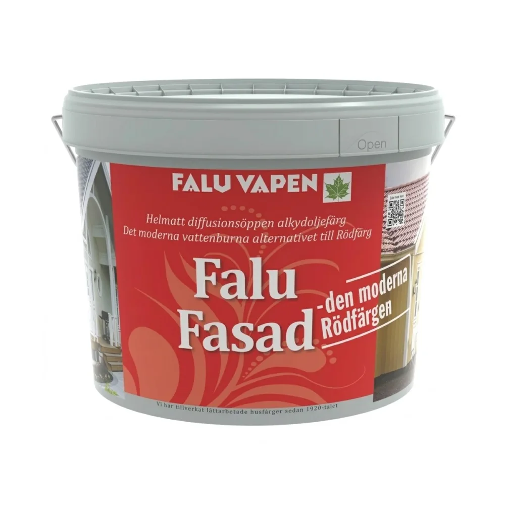 Köp Falu Vapen Falu Fasad 4L Svart | Gratis Frakt