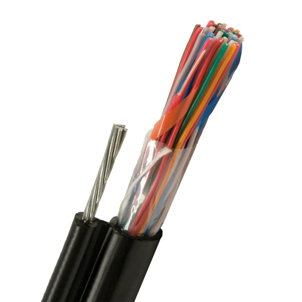 Nexans ELLCE Telekabel 20 x 2 x 0.5 mm, svart 1 m, kapad