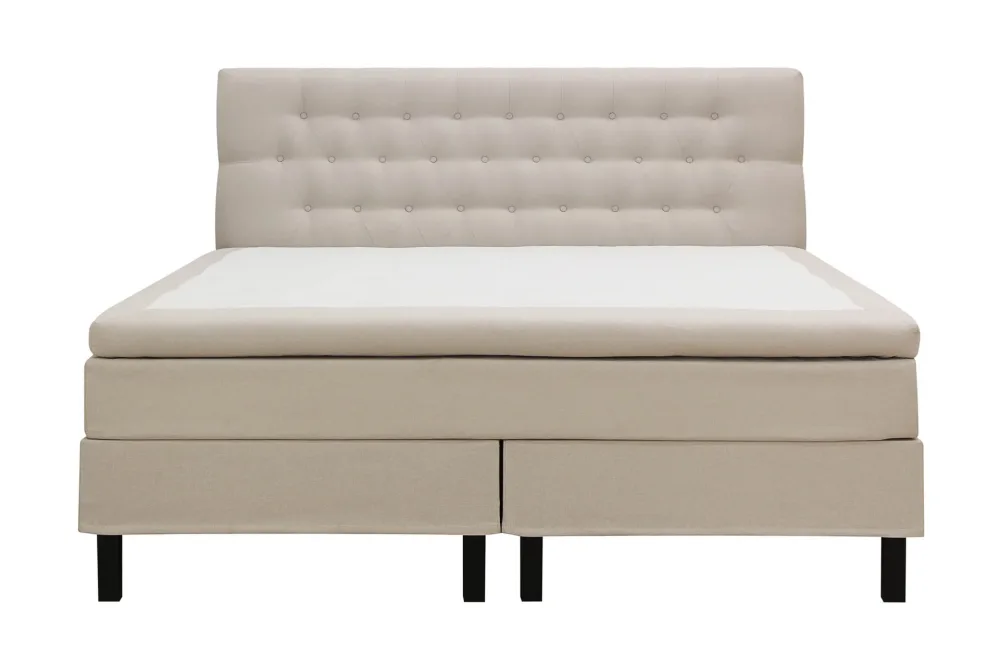 HVILA Classic Komplett Sängpaket 160x200 cm Kontinentalsäng med diamant sänggavel