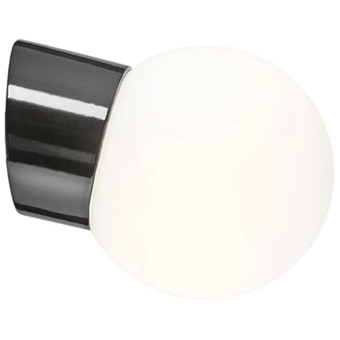 Ifö Electric 6044-800-16 Väggarmatur matt, sned, IP54, LED Svart - Bild 2