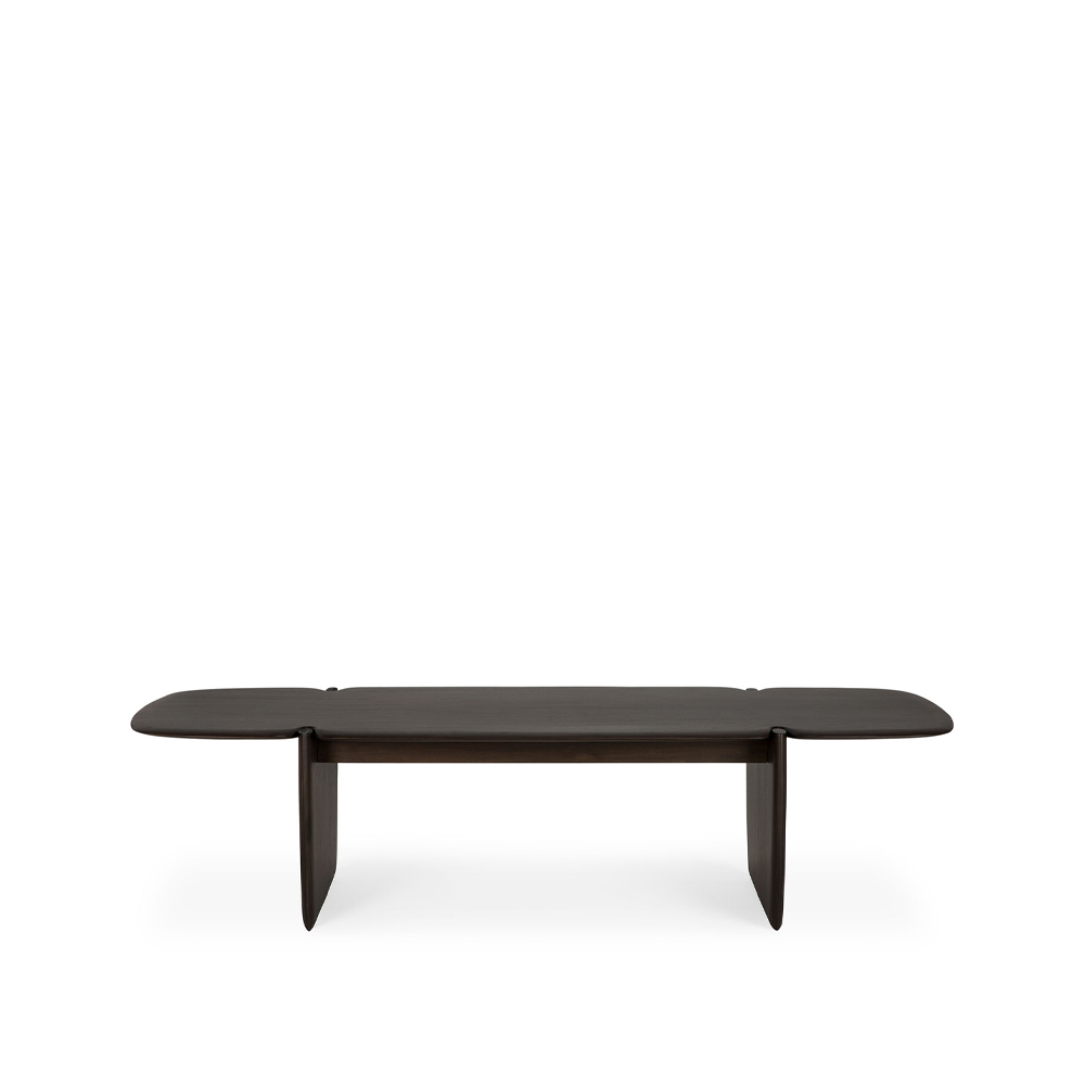 PI soffbord, Mahogny dark brown