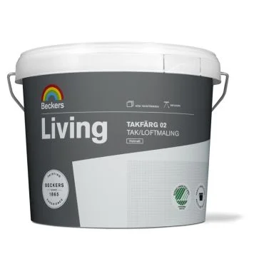 Living Takfärg 02 Vit - 3L