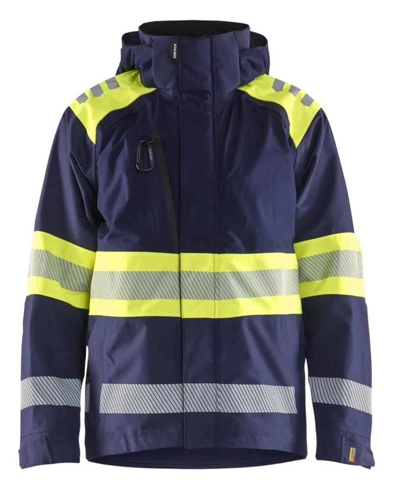 Blåkläder 442019778933L Skaljacka varsel, marinblå/gul L