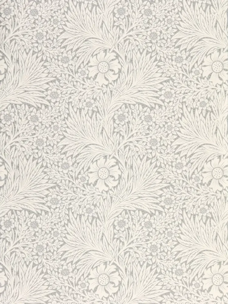 Morris & Co - Pure Marigold Cloud Grey Pure Morris North Wallpap