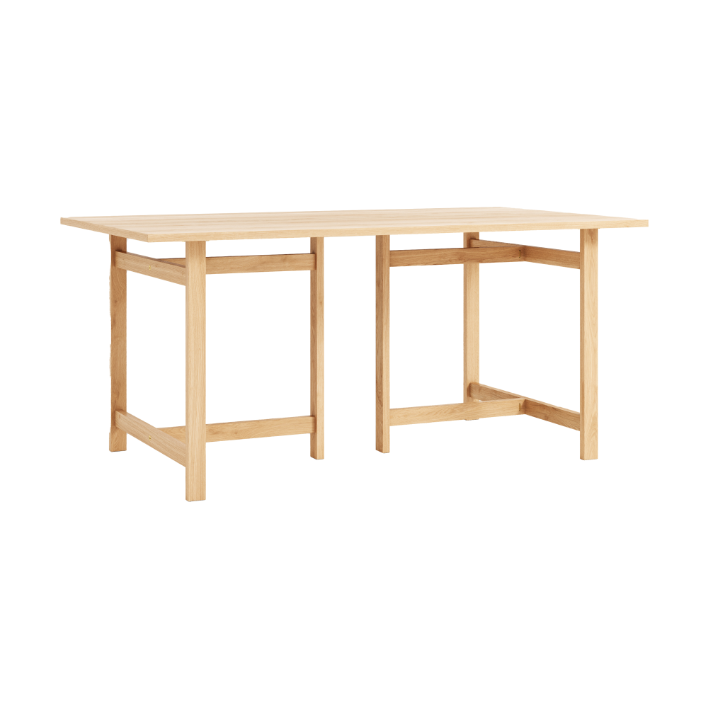 Moebe rectangular dining dable matbord 160x90 cm, Ek