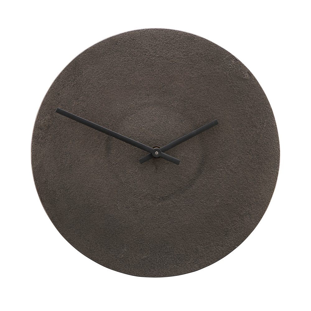 Thrissur klocka Ø30 cm, Antik metallisk