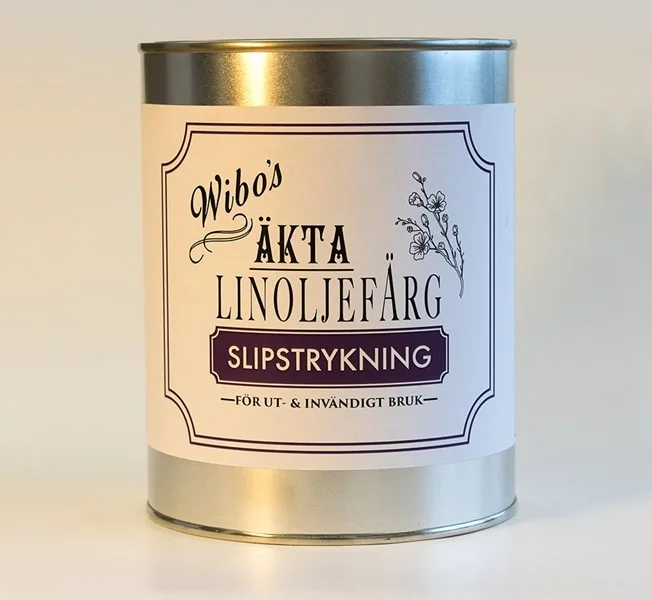 Linoljefärg Slipstrykning 3 L Valfri Kulör