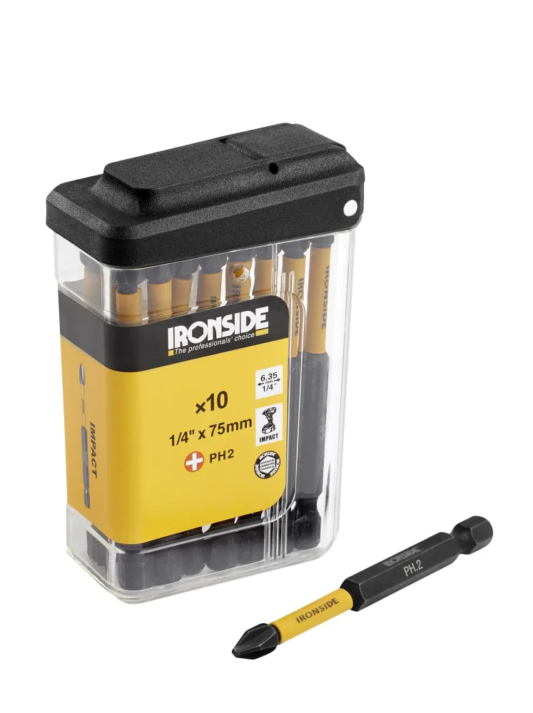Ironside 201362 Kraftbits 10-pack, PZ2