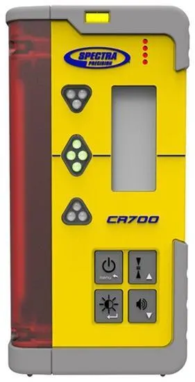 Spectra Precision CR700 Lasermottagare med batterier och fästen