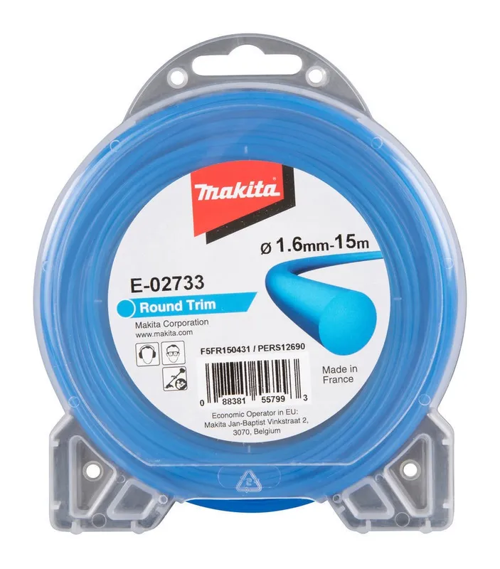 Makita E-02733 Trimmertråd 1,6mm 15m